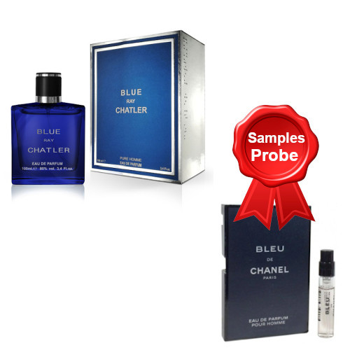 chanel bleu for men sample