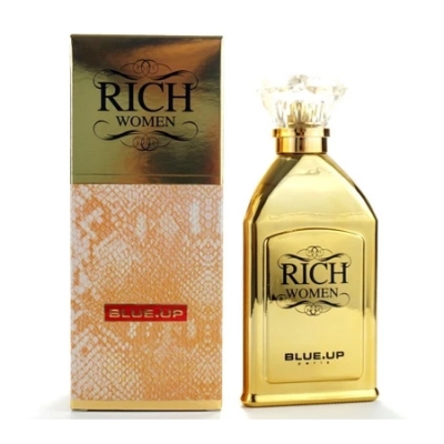 Blue Up Rich Gold Women - Eau de Parfum 100 ml, Probe Paco Rabanne Lady Million Eau My Gold