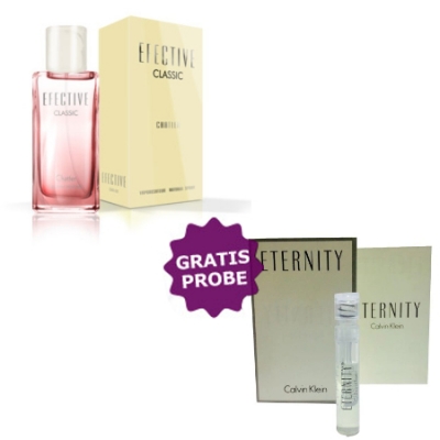 Chatler Efective Classic - Eau de Parfum 100 ml, Probe Calvin Klein Eternity Woman