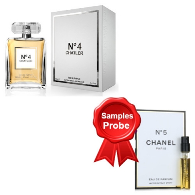 Chatler No. 4 EDP - Eau de Parfum 100 ml, Probe Chanel No. 5