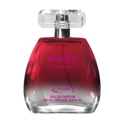 Chatler Phobia - Eau de Parfum fur Damen 100 ml, Probe Calvin Klein Euphoria 1,2 ml