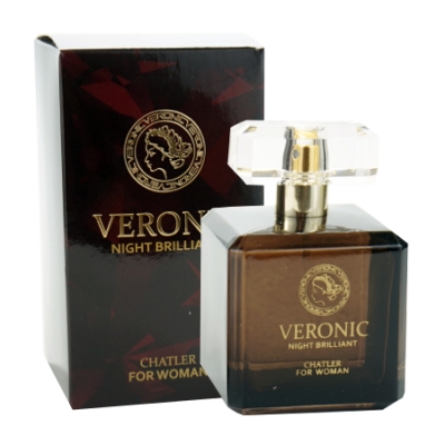 Chatler Veronic Night Brilliant - Eau de Parfum 100 ml, Probe Versace Crystal Noir