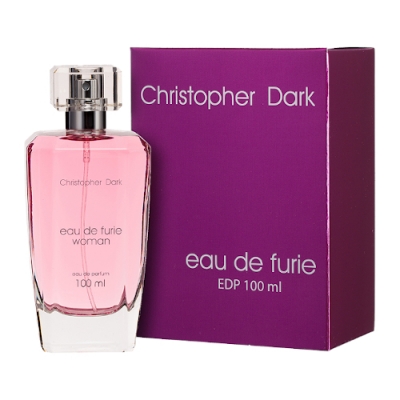 Christopher Dark Eau De Furie - Eau de Parfum fur Damen 100 ml, Probe Calvin Klein Euphoria 1,2 ml