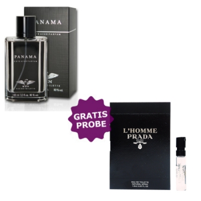 Cote Azur Panama Men - Eau de Parfum 100 ml, Probe Prada L'Homme