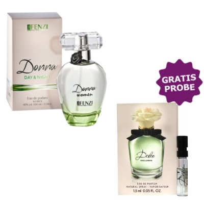 JFenzi Donna Day & Night - Eau de Parfum 100 ml, Probe Dolce Gabbana Dolce