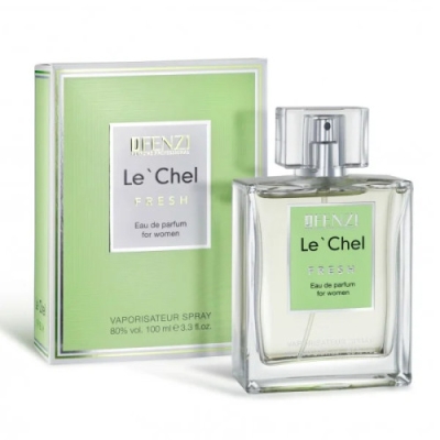 JFenzi Le Chel Fresh - Aktions-Set fur Damen, Eau de Parfum 100 ml, Körperlotion 200 ml