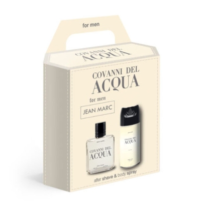 Jean Marc Covanni del Acqua - Set fur Herren, After Shave 100 ml, Deodorant 150 ml