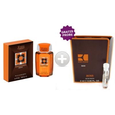 Lamis Mandarin Grove - Eau de Parfum 100 ml, Probe Hugo Boss Orange Men