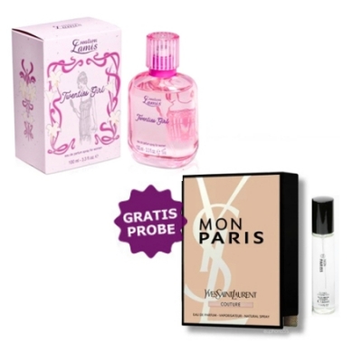 Lamis Twenties Girl - Eau de Parfum 90 ml, Probe Yves Saint Laurent Mon Paris