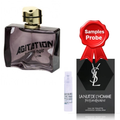 Linn Young Agitation Edition Noir - Eau de Parfum 100 ml, Probe Yves Saint Laurent La Nuit L'Homme