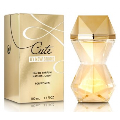 New Brand Cute - Eau de Parfum 100 ml, Probe Paco Rabanne Lady Million Eau My Gold