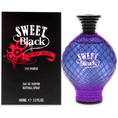 New Brand Sweet Black Woman - Eau de Parfum 100 ml, Probe Paco Rabane Black XS L' Exces