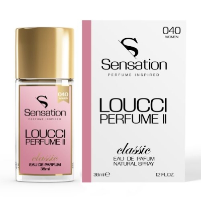 Sensation 040 Loucci Perfume II - Eau de Parfum fur Damen 36 ml