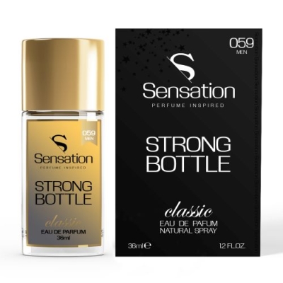 Sensation 059 Strong Bottle - Eau de Parfum fur Herren 36 ml
