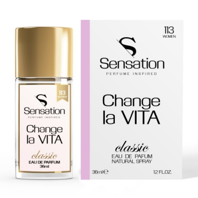 Sensation 113 Change La Vita Eau de Parfum fur Damen 36 ml