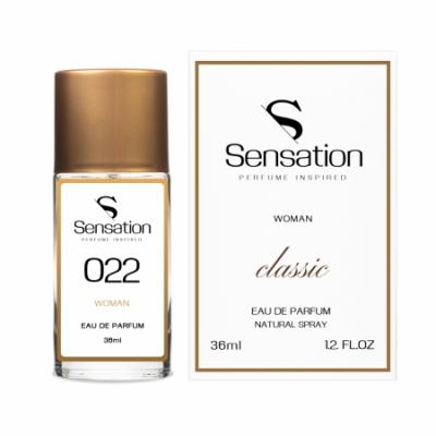 Sensation No.022 - Eau de Parfum fur Damen 36 ml, Probe Chloe L'Eau de Chloe