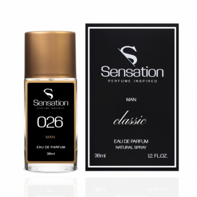 Sensation No.026 - Eau de Parfum fur Herren 36 ml, Probe Hugo Boss Just Different