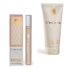 JFenzi Cest La Vie - Aktions-Set fur Damen, Roll-on 10 ml, Körperlotion 200 ml
