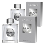 La Rive Brave Men - Eau de Toilette fur Herren 90 ml, 2 Stuck