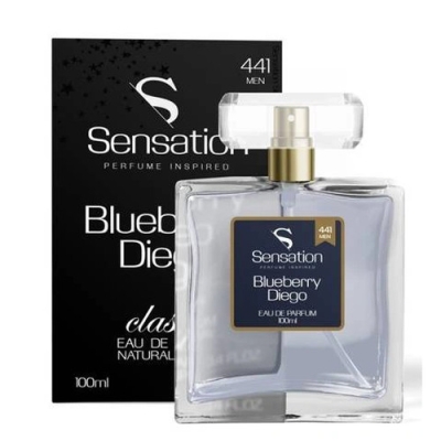 Sensation 441 Men BlueBerry Diego - Eau de Parfum fur Herren 100 ml