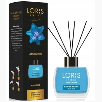 Loris Exotische Mischung - Raumduft, Aroma Diffusor mit Stabchen 120 ml