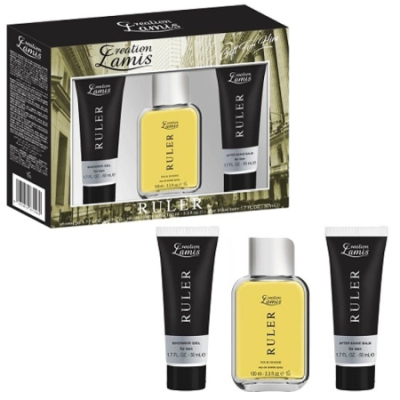 Lamis Ruler - Set fur Herren, Eau de Toilette, Duschgel, After Shave Balm