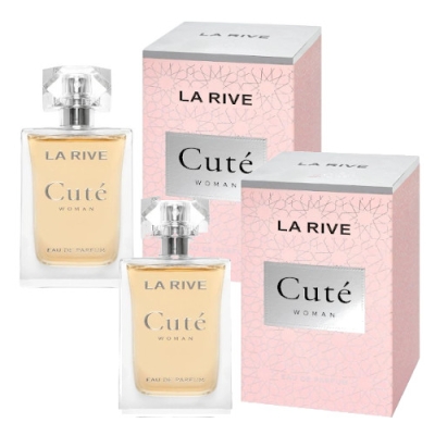 La Rive Cute - Eau de Parfum fur Damen 100 ml, 2 Stuck