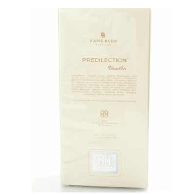 Predilection Vanilla THE ESSENTIALS Paris Bleu - Eau de Parfum fur Damen 100 ml