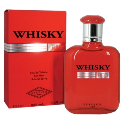 Evaflor Whisky Red - Eau de Toilette fur Herren 100 ml