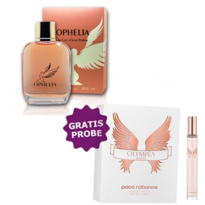Cote Azur Ophelia - Eau de Parfum 100 ml, Probe Paco Rabanne Olympea