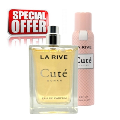 La Rive Cute - Aktions-Set, Eau de Parfum-Tester, Deodorant